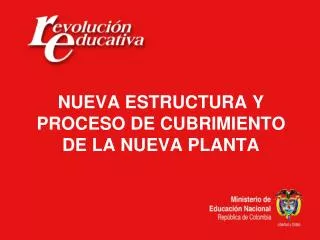 nueva estructura y proceso de cubrimiento de la nueva planta