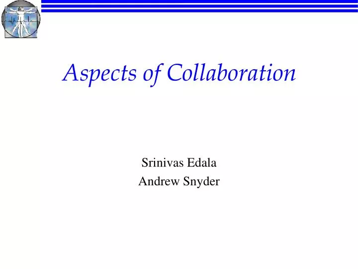 aspects of collaboration