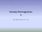 Konsep Pemrograman 3 - slide 1