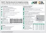 BioKIT - Real-time decoder for biosignal processing - slide 1