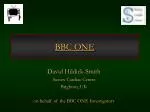 BBC ONE - slide 1