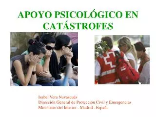 apoyo psicol gico en cat strofes