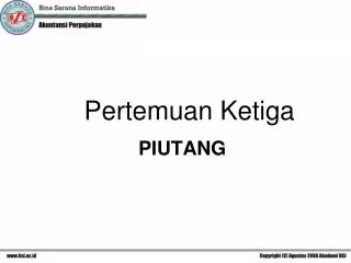 pertemuan ketiga