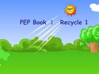 PEP Book ? Recycle 1