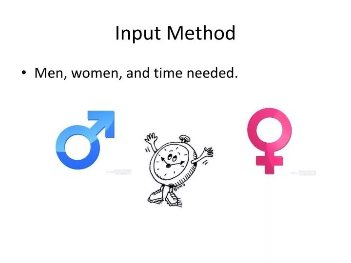 input method
