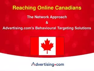 Reaching Online Canadians