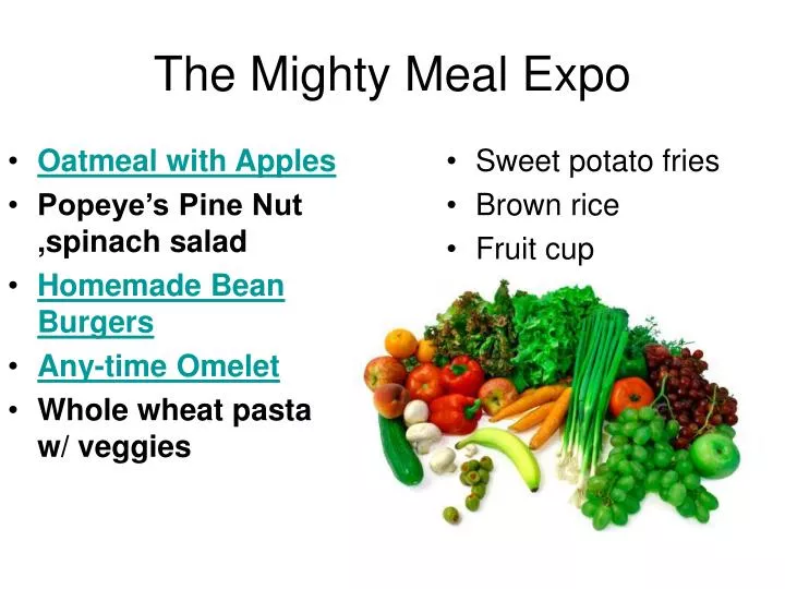 the mighty meal expo