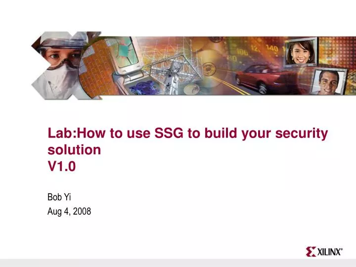 lab how to use ssg to build your security solution v1 0