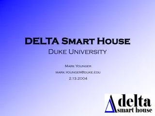 DELTA Smart House