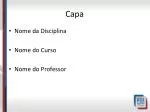 Capa - slide 1