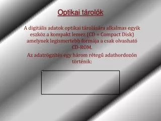optikai t rol k