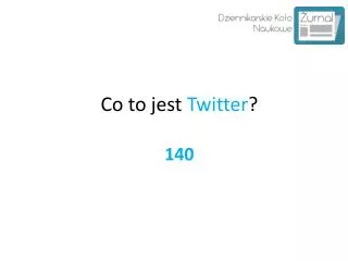 co to jest twitter 140