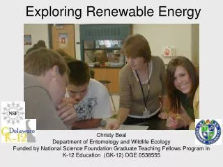 Exploring Renewable Energy