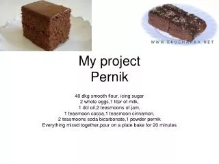 My project Pernik