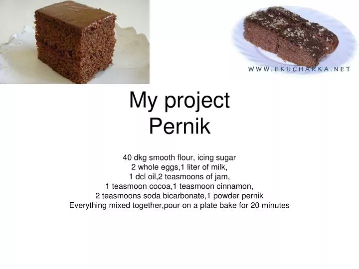 my project pernik