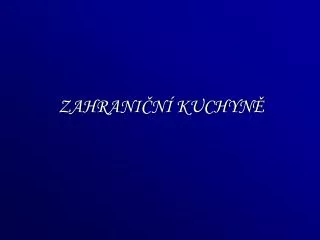 zahrani n kuchyn