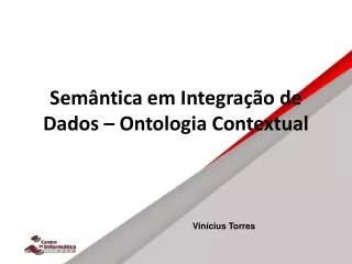 sem ntica em integra o de dados ontologia contextual
