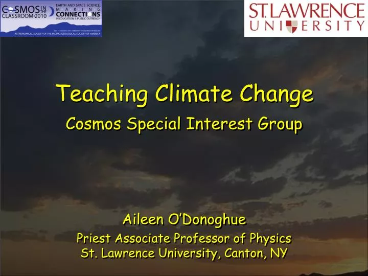 teaching climate change