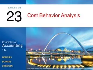 Cost Behavior Analysis
