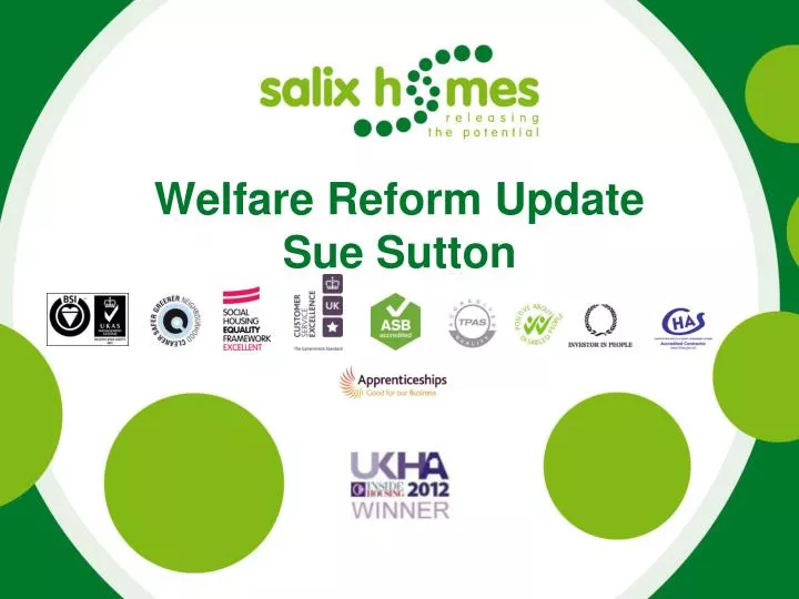 welfare reform update sue sutton