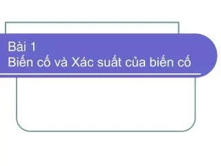 b i 1 bi n c v x c su t c a bi n c