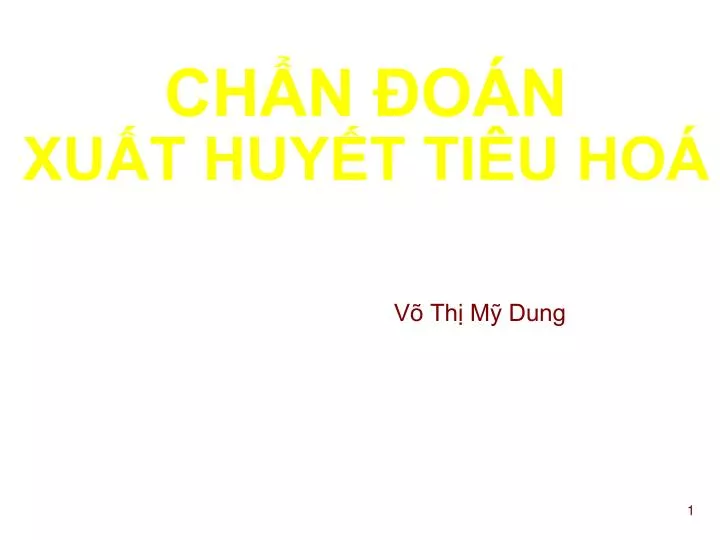 ch n o n xu t huy t ti u ho