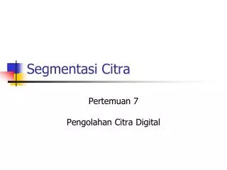segmentasi citra
