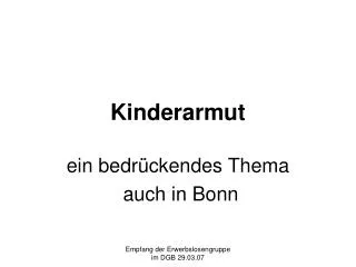 kinderarmut