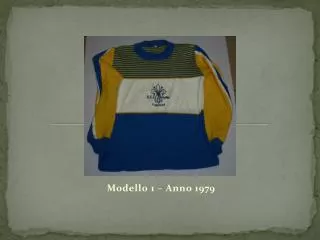 modello 1 anno 1979