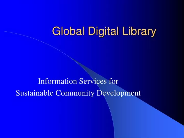 global digital library
