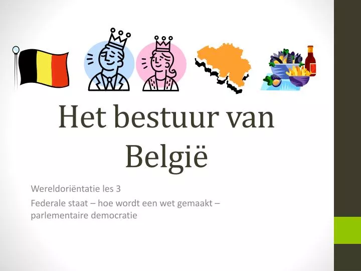het bestuur van belgi