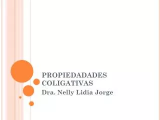 propiedadades coligativas