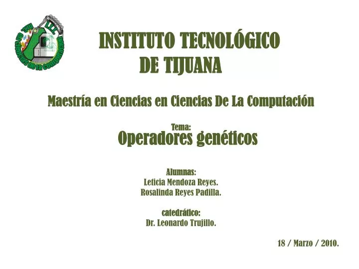 instituto tecnol gico de tijuana