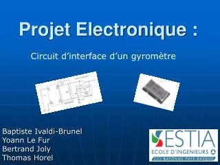 projet electronique