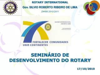 semin rio de desenvolvimento do rotary
