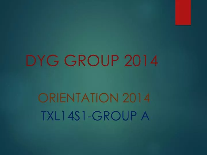 dyg group 2014