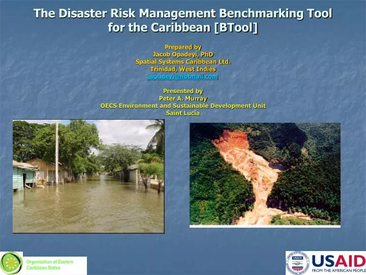 the disaster risk management benchmarking tool for the caribbean btool