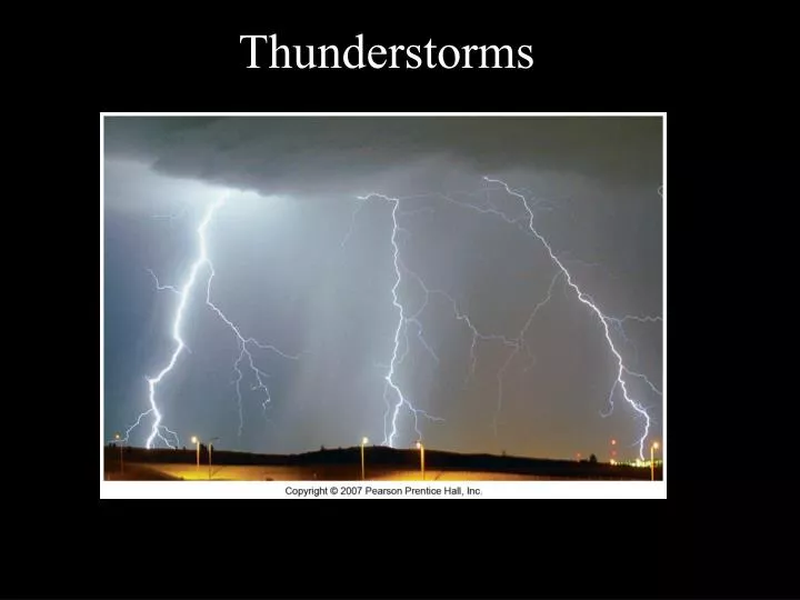 thunderstorms