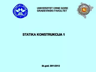 univerzitet crne gore gra evinski fakultet