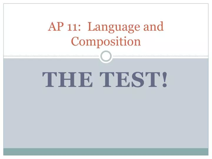 ap 11 language and composition