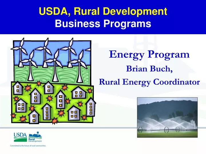 usda rural development business programs