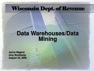 Wisconsin Dept. of Revenue