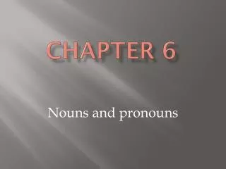 Chapter 6