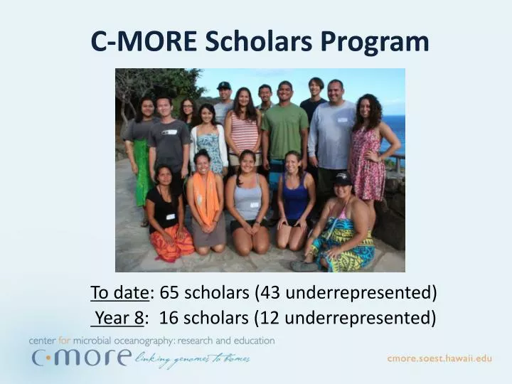 c more scholars program