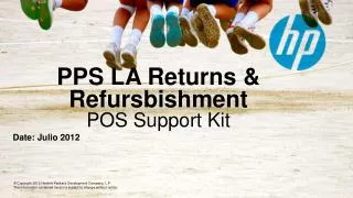 pps la returns refursbishment pos support kit