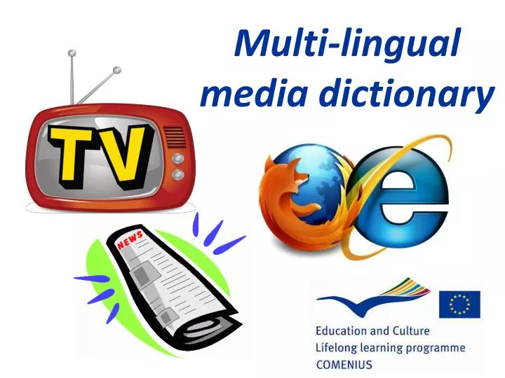 multi lingual media dictionary