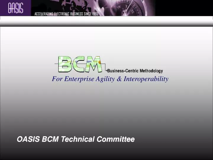 for enterprise agility interoperability