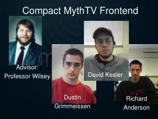 Compact MythTV Frontend