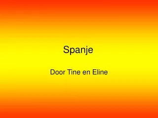 spanje