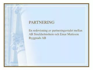 partnering